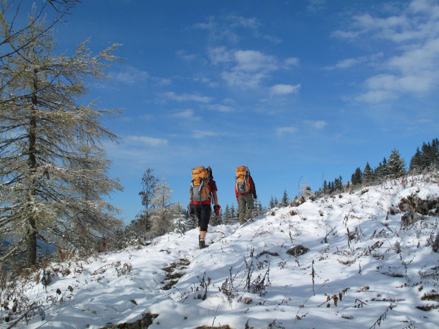 Gudrun und Christoph zwischen Schwarzau im Gebirge und Waldfreundeh&uuml;tte