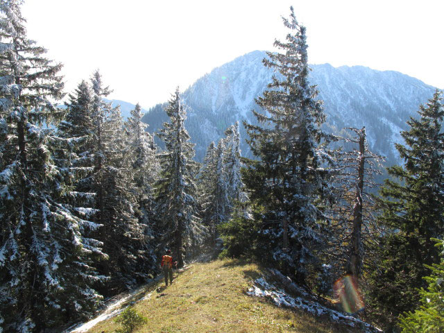Christoph zwischen Preineckkogel und Preinecksattel