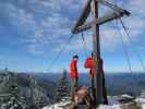 Christoph und Gudrun am Obersberg, 1.467 m