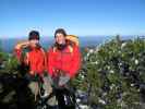 Christoph und Gudrun am Schwarzauer Gippel, 1.605 m