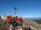 Gudrun und Christoph am Gippel, 1.669 m