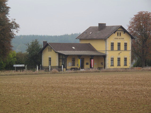 Bahnhof Geras-Kottaun, 460 m