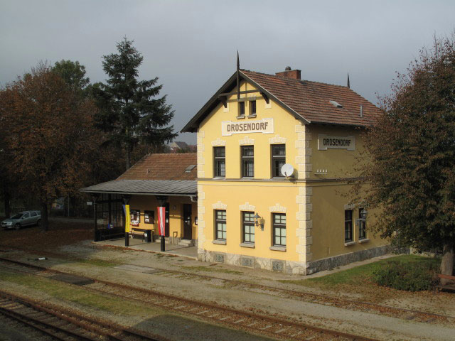Bahnhof Drosendorf, 414 m