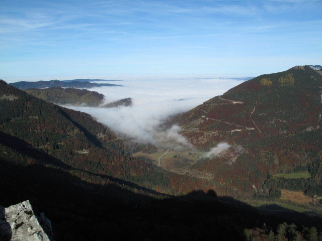 vom Käferwandl Richtung Norden