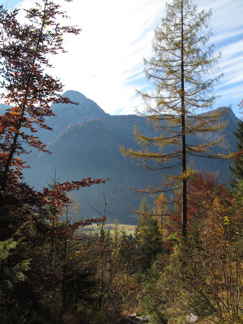 vom Brettsteingraben Richtung S&uuml;dwesten