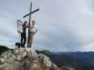 Sonja und ich am Dachsteinblick, 1.559 m