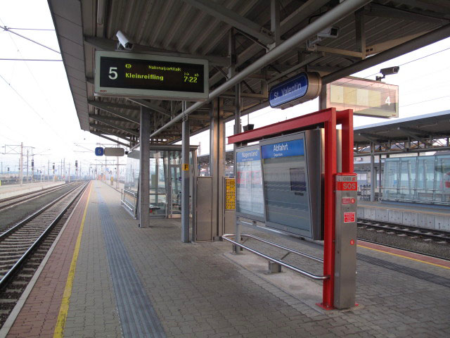 Bahnhof St. Valentin, 268 m