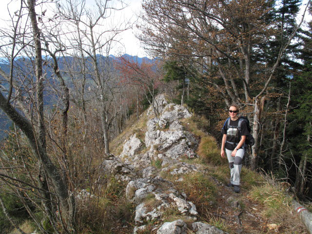 Carmen zwischen Hochhabichler und Steinerner J&auml;ger