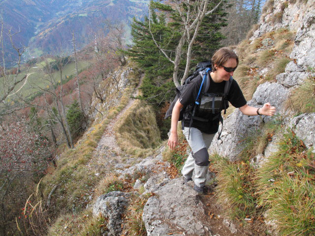 Carmen zwischen Hochhabichler und Steinerner J&auml;ger