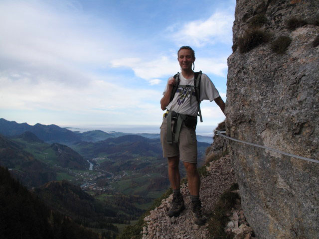 Ich zwischen Hochhabichler und Steinerner Jäger