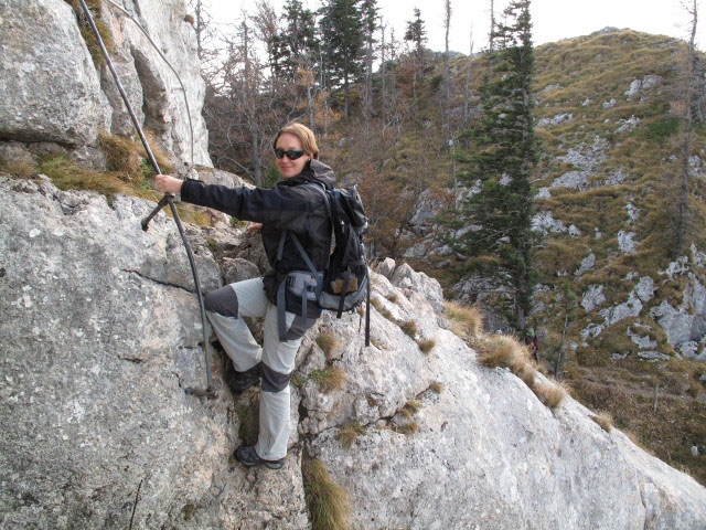 Carmen zwischen Steinerner J&auml;ger und Schieferstein