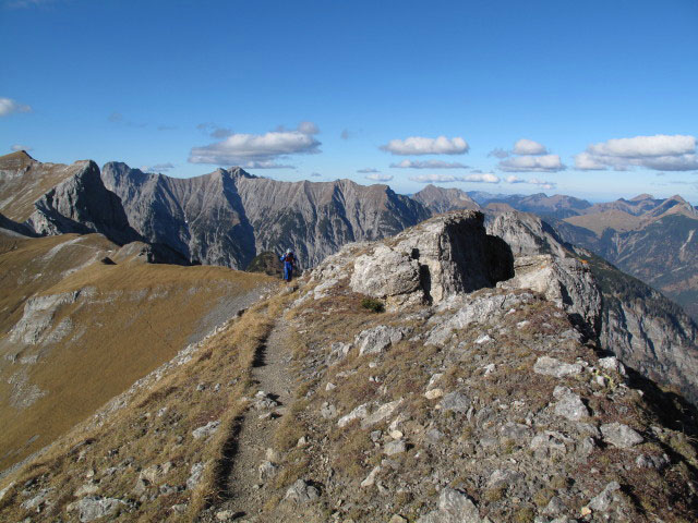 zwischen Ochsenkopf und Gamskarspitze