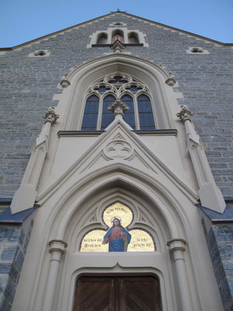 Herz-Jesu-Kirche in Stans, 563 m