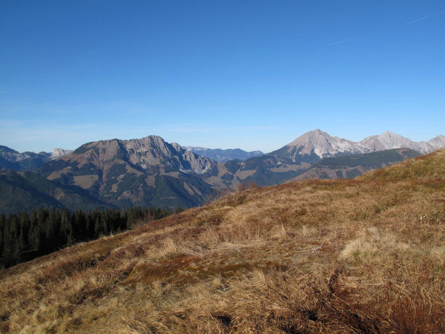 Bosruck, Großer Pyhrgas und Scheiblingstein