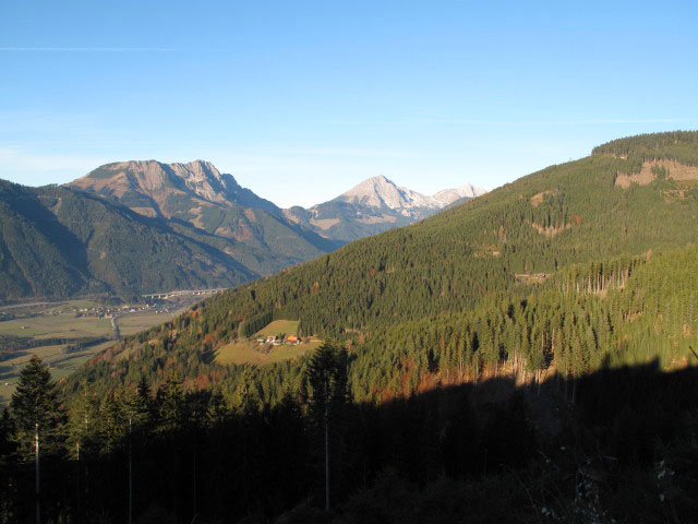 Bosruck und Großer Pyhrgas von Weg 651 aus