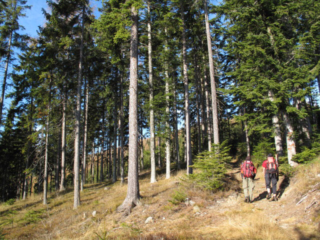 Christoph und Gudrun auf Weg 489 zwischen St&uuml;rzerkogel und Kaarlh&uuml;tte