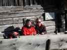 Gudrun und Christoph bei der Kaarlhütte, 1.314 m