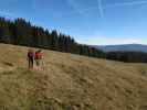 Gudrun und Christoph auf Weg 489 zwischen Weg 491 und Greitwald