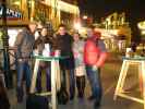 Richard, Markus, Mario, Angela und ich am Wintermarkt am Riesenradplatz