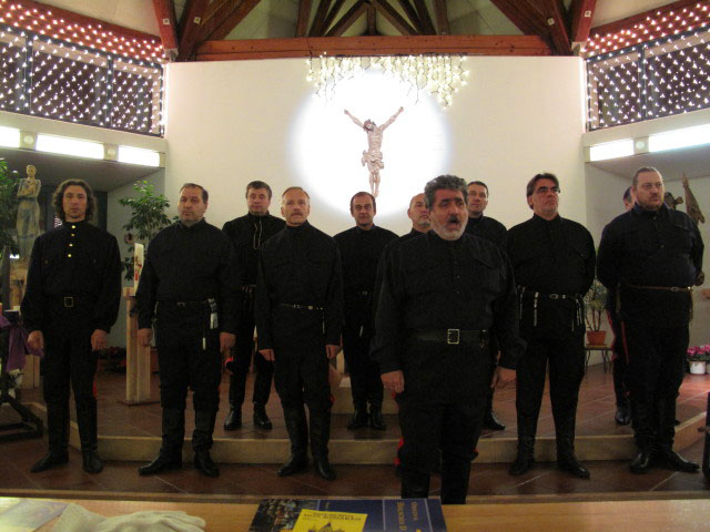 Original Bolschoi Don Kosaken in Pfarrkirche Süßenbrunn