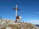 Carmen und ich am Plattenstein, 1.154 m