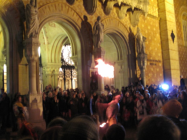 Feuerspektakel am Mittelalterlichen Adventmarkt