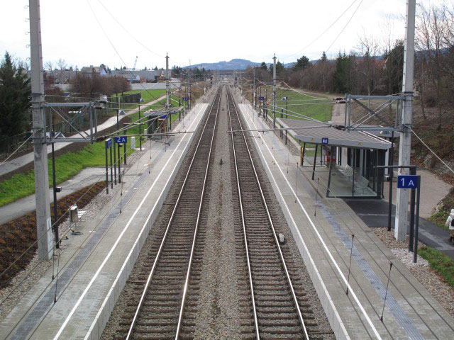 Bahnhof Perchtoldsdorf, 224 m