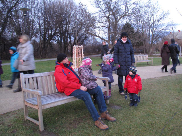 Stefan, Katja-Lin, Anja-Liv, Kerstin und Tim beim Kassahof