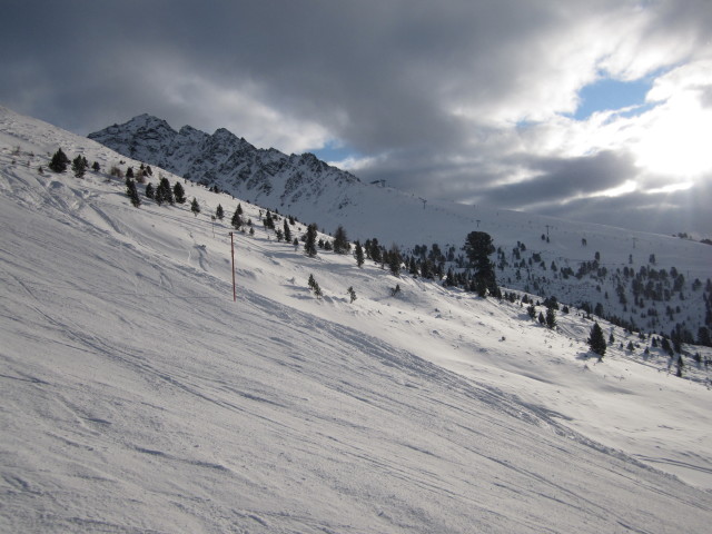 Zirmbahn von der Piengabfahrt aus