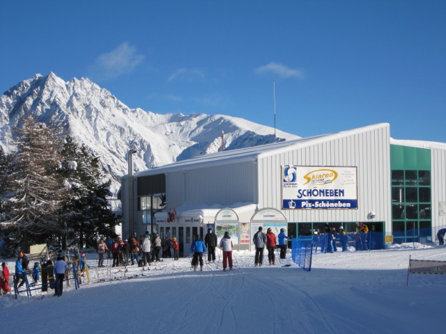Bergstation der Kabinenbahn Piz-Sch&ouml;neben, 2.108 m