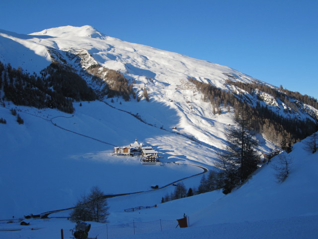 Rojen von der H&uuml;tteltalpiste aus