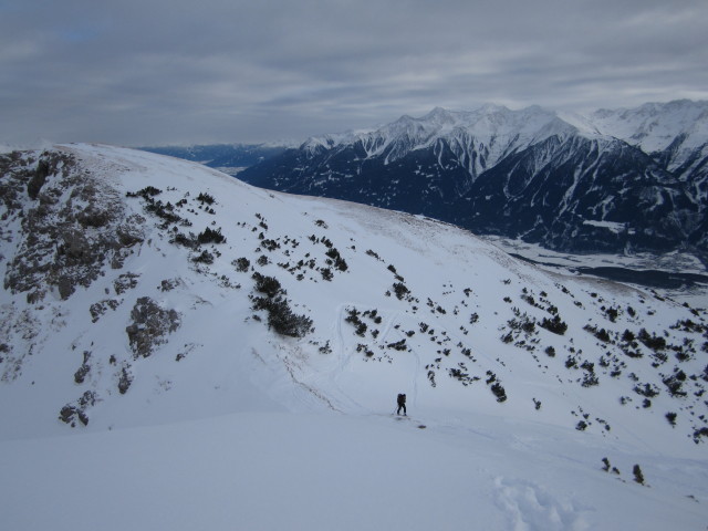 Axel zwischen Grie&szlig;iges Egg und Wankspitze
