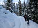 Axel und Martina zwischen Kogelmoos und Schwader Alm