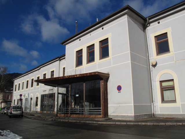 Bahnhof M&uuml;rzzuschlag, 681 m (31. Dez.)