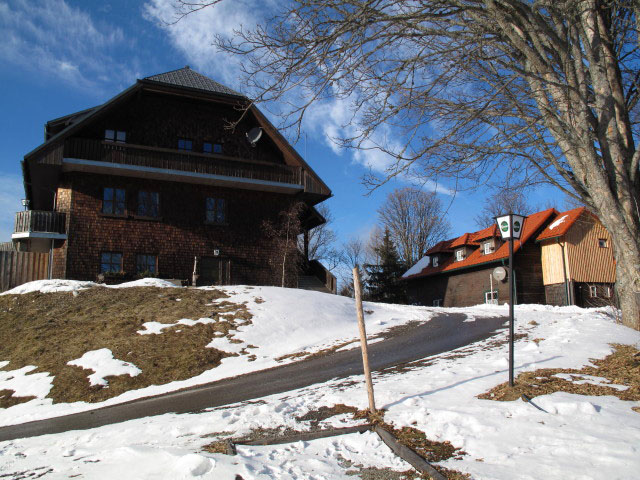 B&auml;renkogelhaus, 1.168 m (31. Dez.)