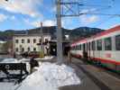 ÖBB-IC 557 im Bahnhof Mürzzuschlag, 681 m (31. Dez.)