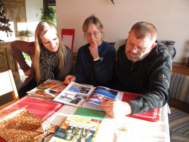 Katharina, Mama und Franz