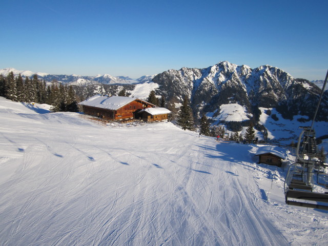 Asthütte von der Dreiersesselbahn Gmahbahn aus