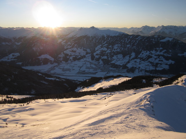 Zillertal vom Wiedersberger Horn aus