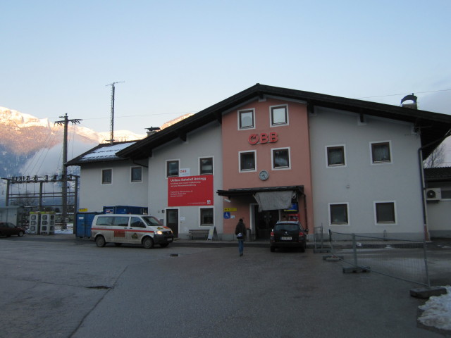 Bahnhof Brixlegg, 524 m