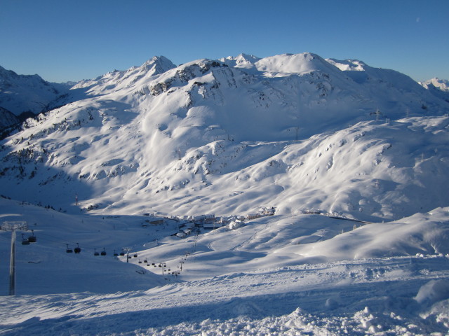 Arlbergpass vom Galzig aus (14. Jän.)