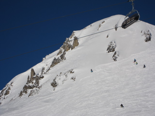 Markus und Thomas neben der Pfannenbachabfahrt (14. J&auml;n.)
