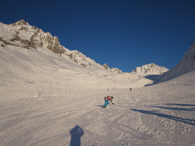 Enrico auf der Valfagehrjochabfahrt (14. J&auml;n.)