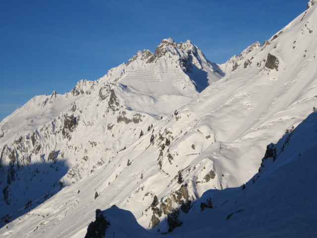 Erzberggrat von der Ulmer Hütte aus (15. Jän.)