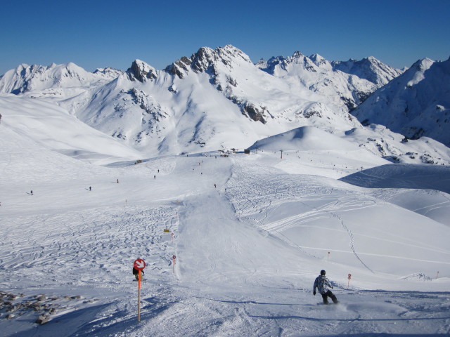 Markus und Thomas auf der Mohnenm&auml;hderabfahrt (15. J&auml;n.)