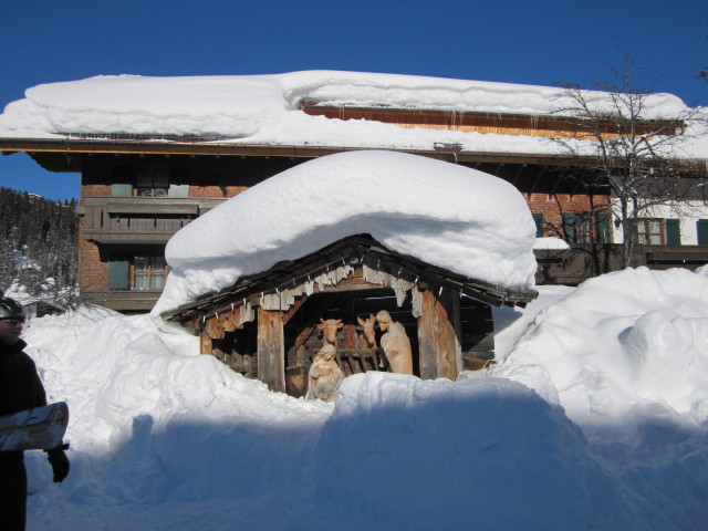 bei der Talstation der R&uuml;fikopfbahnen, 1.456 m (15. J&auml;n.)