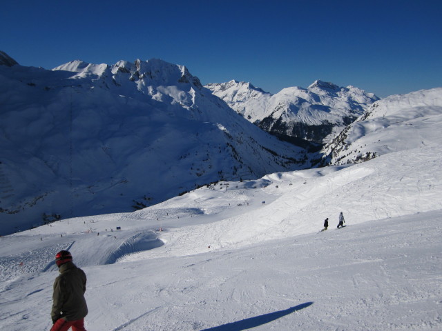 Manuel, Markus und Thomas auf der direkten Hexenbodenabfahrt (15. J&auml;n.)
