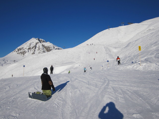 Markus auf der Familienabfahrt (15. J&auml;n.)