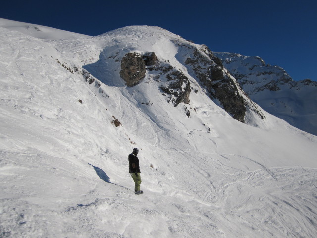Markus neben der Balmenabfahrt (15. J&auml;n.)