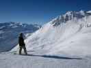 Markus bei der Bergstation der Kapallbahn, 2.328 m (14. Jän.)